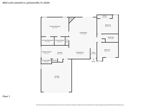 8022 Loch Lomond Ln in Jacksonville, FL - Building Photo - Building Photo