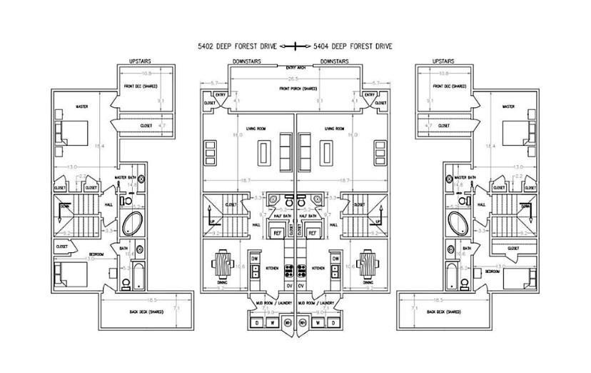 5402 Deep Forest Dr in Houston, TX - Building Photo