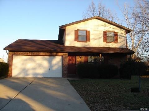 606 Country Meadow Ln in Belleville, IL - Building Photo