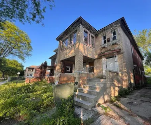 2509 Gladstone St in Detroit, MI - Foto de edificio