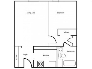 Abundant Life Towers II in Baltimore, MD - Building Photo - Floor Plan