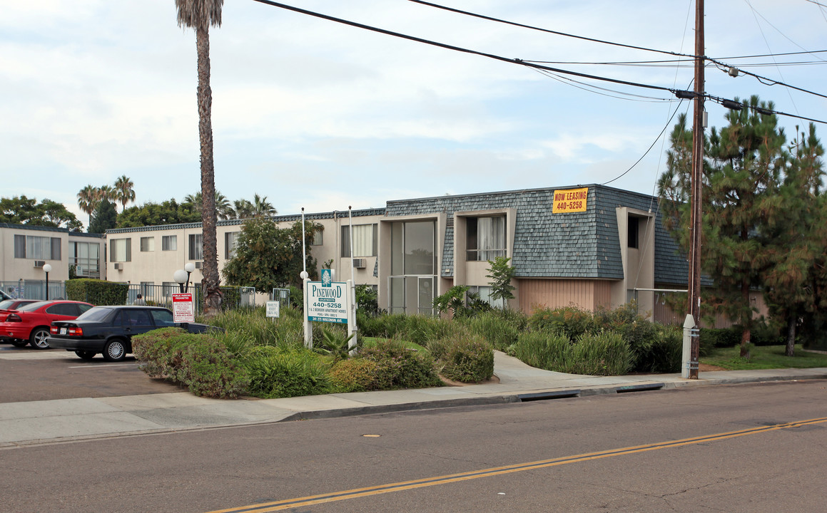 Pinewood Apartments in El Cajon, CA - Building Photo