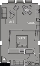 Union Lofts in New Orleans, LA - Foto de edificio - Floor Plan