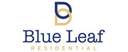 Property Management Company Logo Blue Leaf Residential