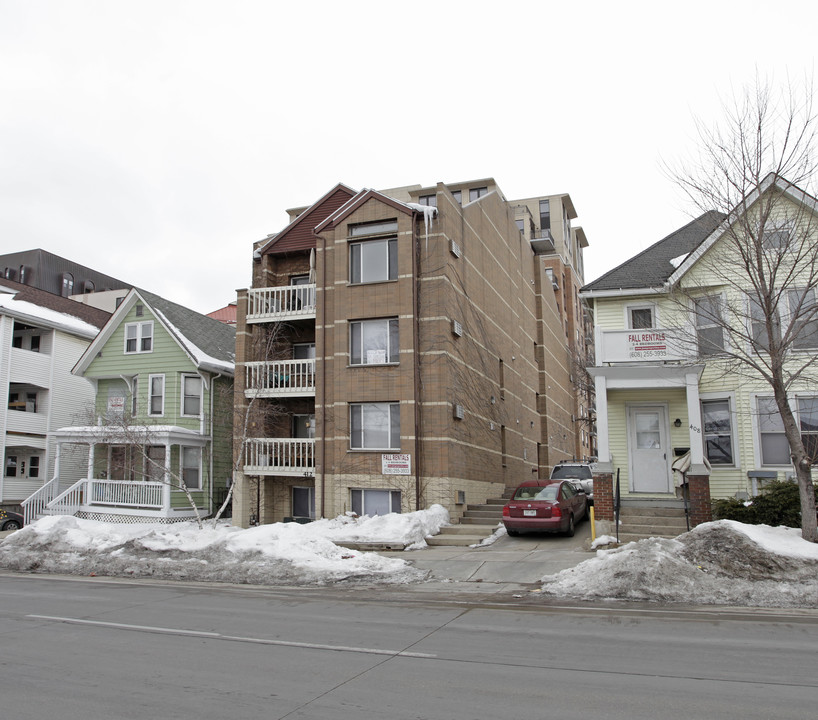 412 W Johnson St in Madison, WI - Foto de edificio