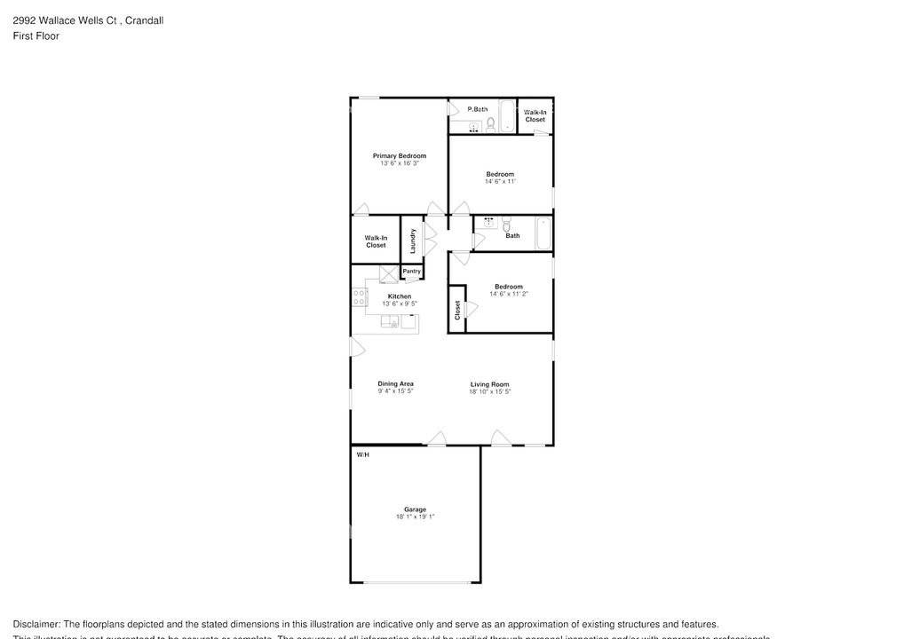 2992 Wallace Wls Ct in Crandall, TX - Building Photo