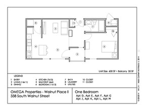 Walnut Place Apartments in Bloomington, IN - Building Photo - Floor Plan