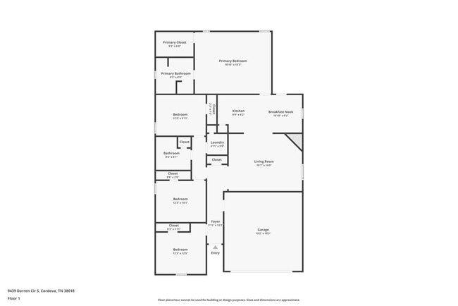 9439 Darren Cir S in Cordova, TN - Building Photo - Building Photo