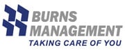 Property Management Company Logo Burns Management