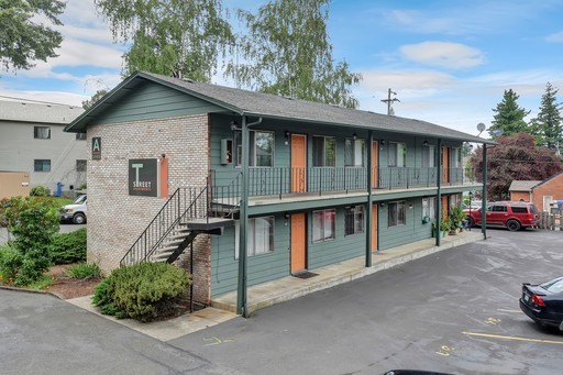 T Street Apartments in Vancouver, WA - Foto de edificio