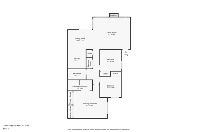 2243 E Forge Ave in Mesa, AZ - Foto de edificio - Building Photo