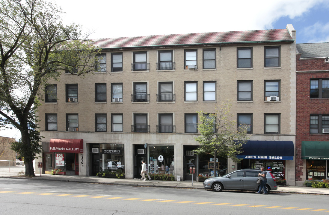 1310 Chicago Ave in Evanston, IL - Foto de edificio