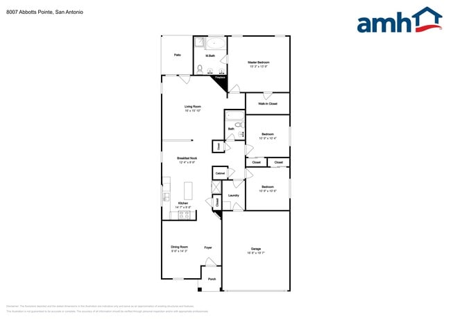 8007 Abbotts Pointe in San Antonio, TX - Building Photo - Building Photo
