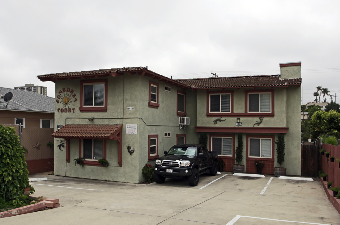 Sunburst Court in San Diego, CA - Building Photo