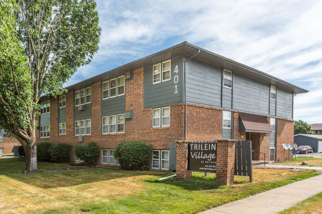 Trilein Village Apartments in Ankeny, IA - Foto de edificio