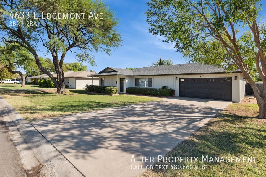 4633 E Edgemont Ave in Phoenix, AZ - Foto de edificio