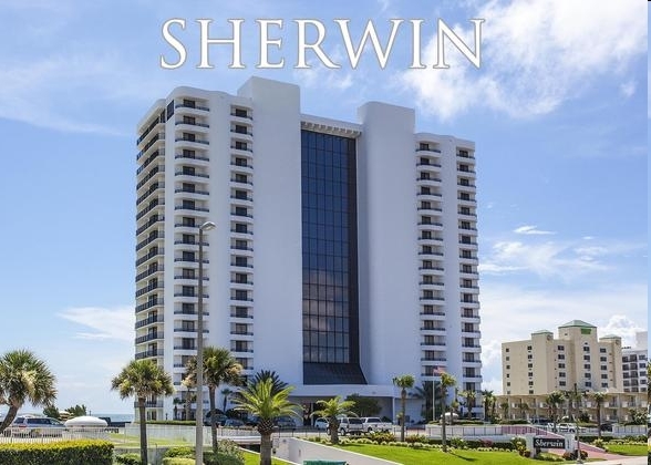 The Sherwin Condominium in Daytona Beach Shores, FL - Building Photo