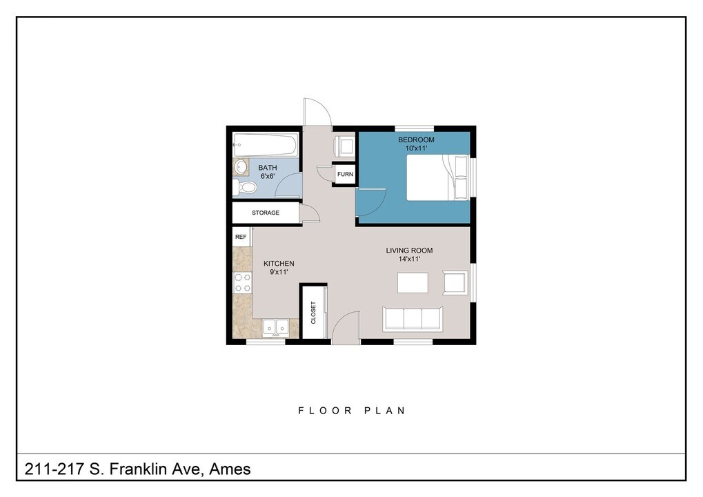 211-213 S Franklin Ave in Ames, IA - Building Photo