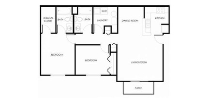 Saddleback Ranch Apartments in Charlotte, MI - Building Photo - Floor Plan