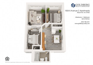 1003 Ave C Apartments in Bayonne, NJ - Building Photo - Floor Plan