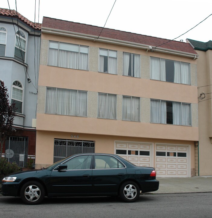 546 27th Ave in San Francisco, CA - Building Photo