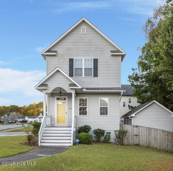 114 Whiteleaf Dr in Jacksonville, NC - Building Photo