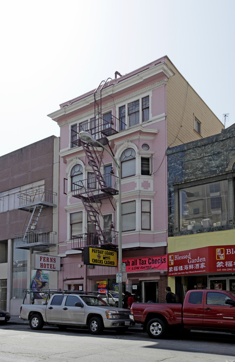 Ferns Hotel in Oakland, CA - Foto de edificio