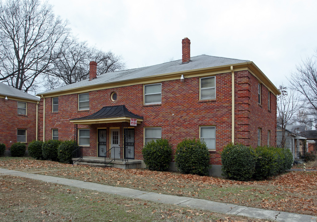 859-861 Crockett Pl in Memphis, TN - Foto de edificio