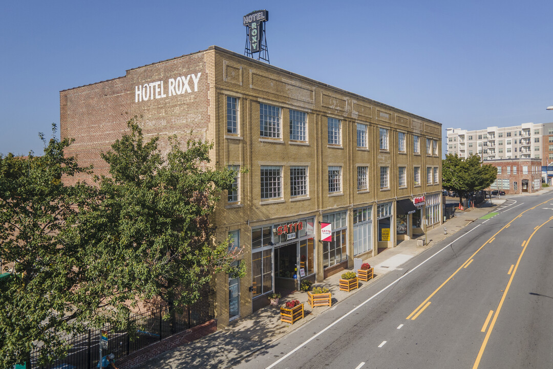 Hotel Roxy Lofts in Atlanta, GA - Building Photo