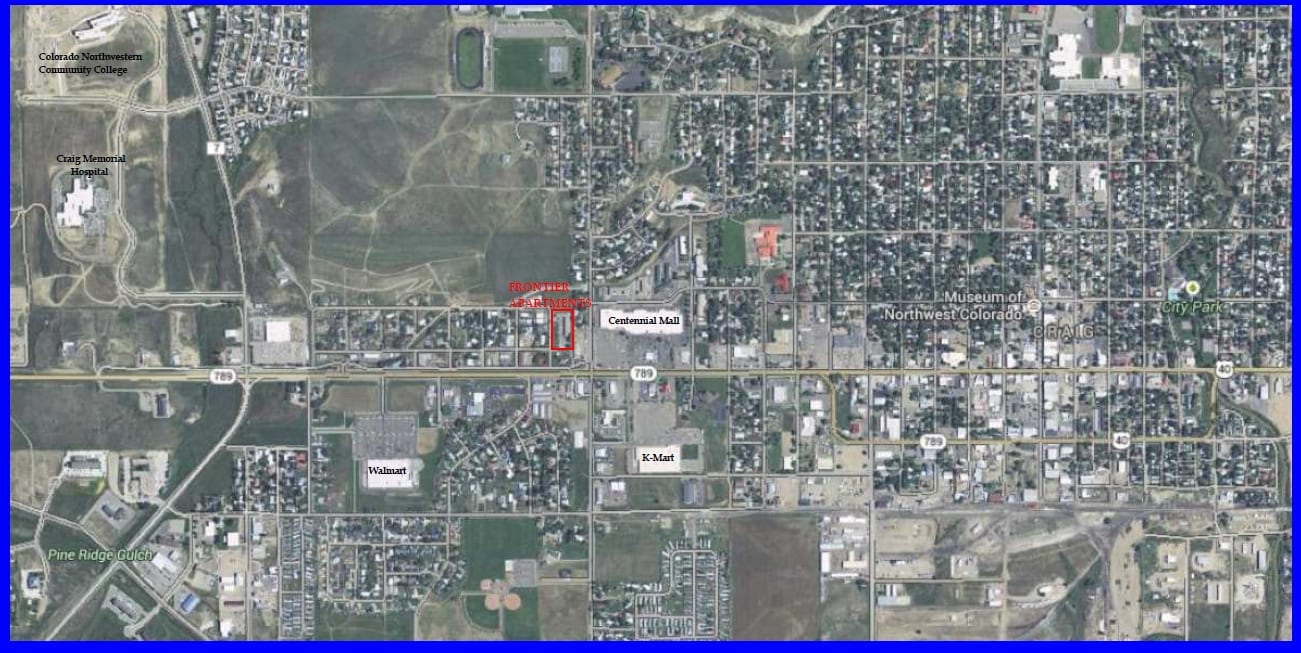 Frontier Apartments in Craig, CO - Building Photo