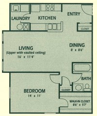 Kings Grant Apartments in Henrico, VA - Building Photo - Floor Plan