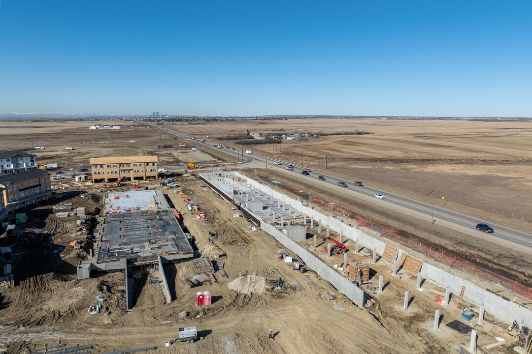 Lockwood Townhomes in Chestermere, AB - Building Photo