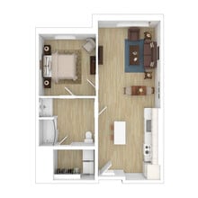 The Louise on Western in Washington, DC - Foto de edificio - Floor Plan