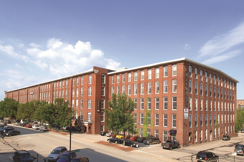 The Lofts at the Waumbec Mill in Manchester, NH - Building Photo