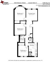 1936 Beacon St, Unit 3 in Boston, MA - Building Photo