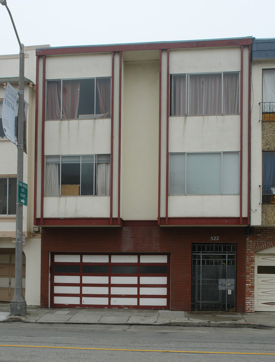 522 25th Ave in San Francisco, CA - Foto de edificio