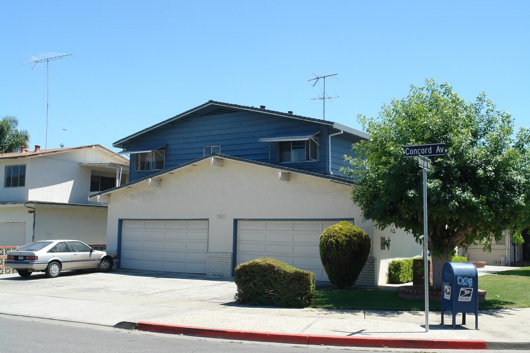 792 Concord Ave in San Jose, CA - Foto de edificio