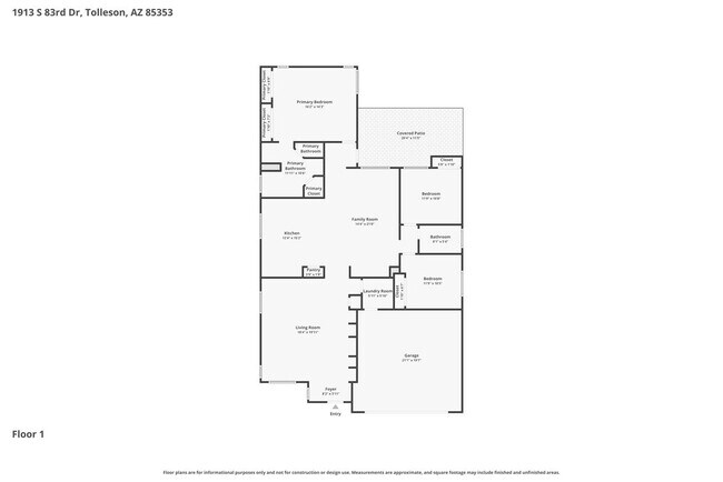 1913 S 83rd Dr in Tolleson, AZ - Foto de edificio - Building Photo