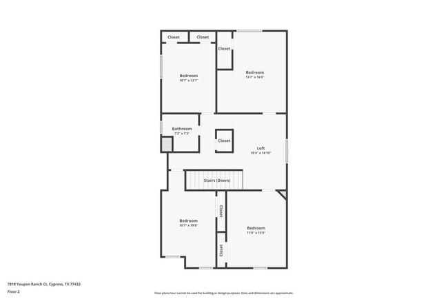 property at 7818 Yaupon Ranch Ct