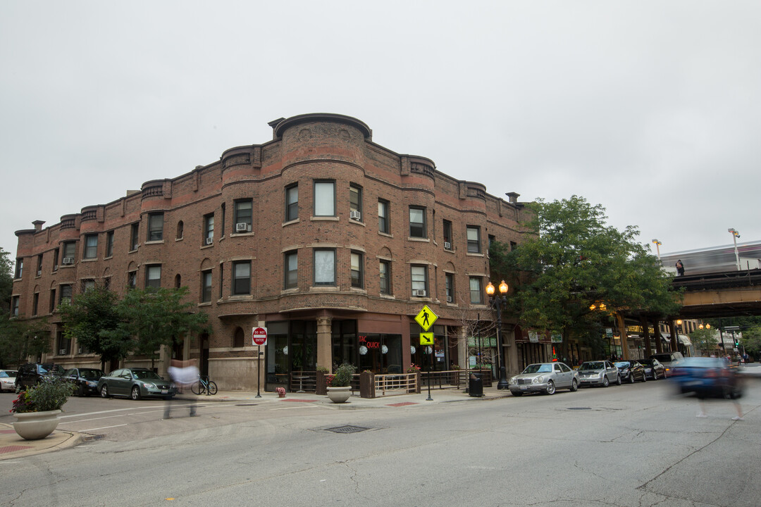 1002 W Dakin St, Unit #2 in Chicago, IL - Foto de edificio