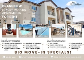 The Village at Shannon Way in Visalia, CA - Building Photo