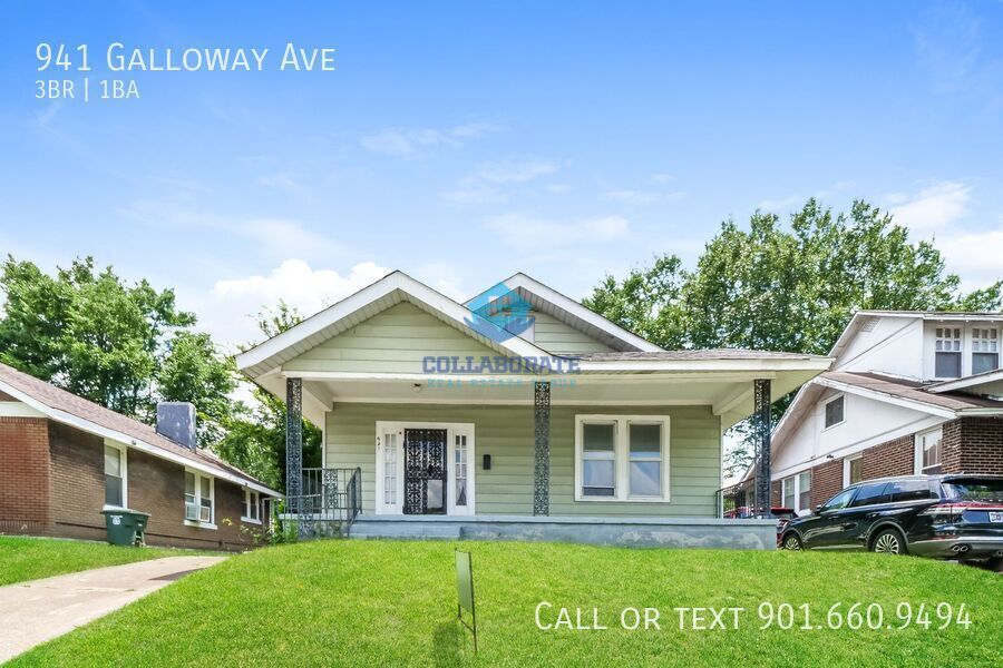 941 Galloway Ave in Memphis, TN - Foto de edificio