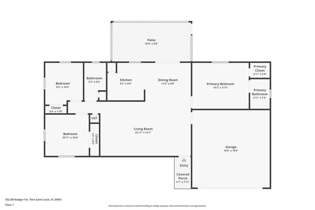 552 SW Badger Terrace in Port St. Lucie, FL - Building Photo - Building Photo