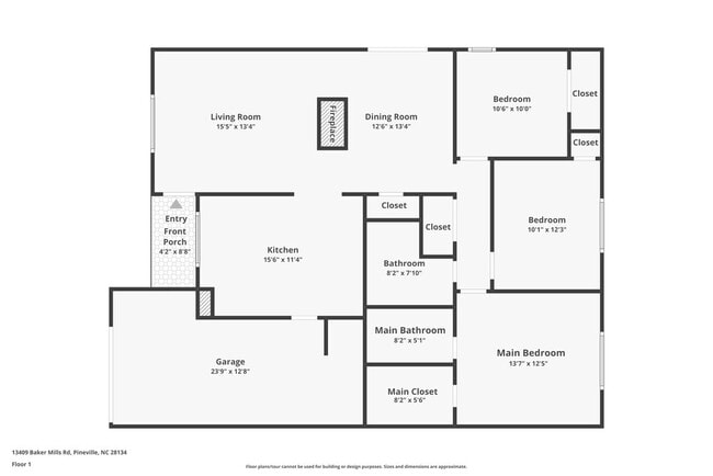 13409 Baker Mills Rd in Pineville, NC - Building Photo - Building Photo