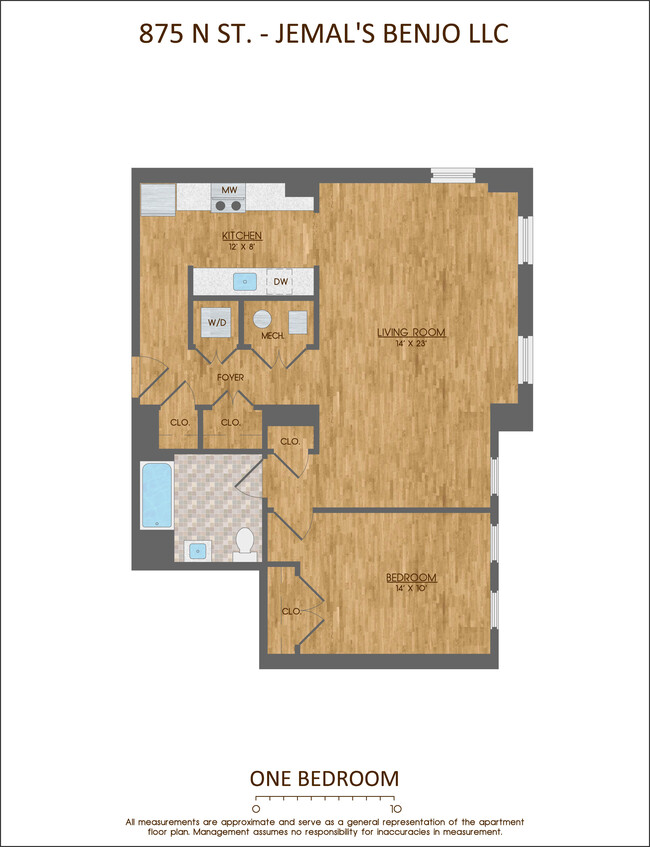 Jemal's Benjo LLC in Washington, DC - Building Photo - Floor Plan