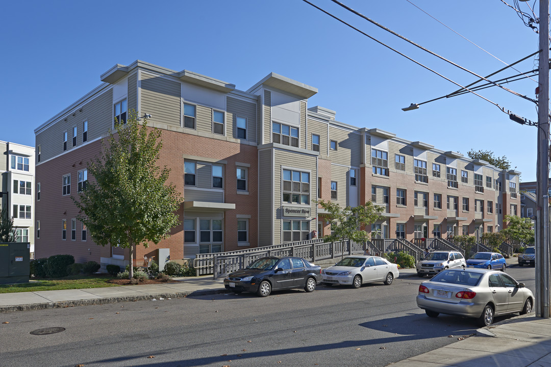 Spencer Row in Chelsea, MA - Building Photo