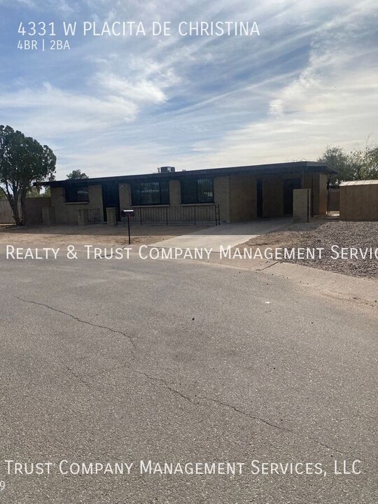 4331 W Placita De Christina in Tucson, AZ - Building Photo