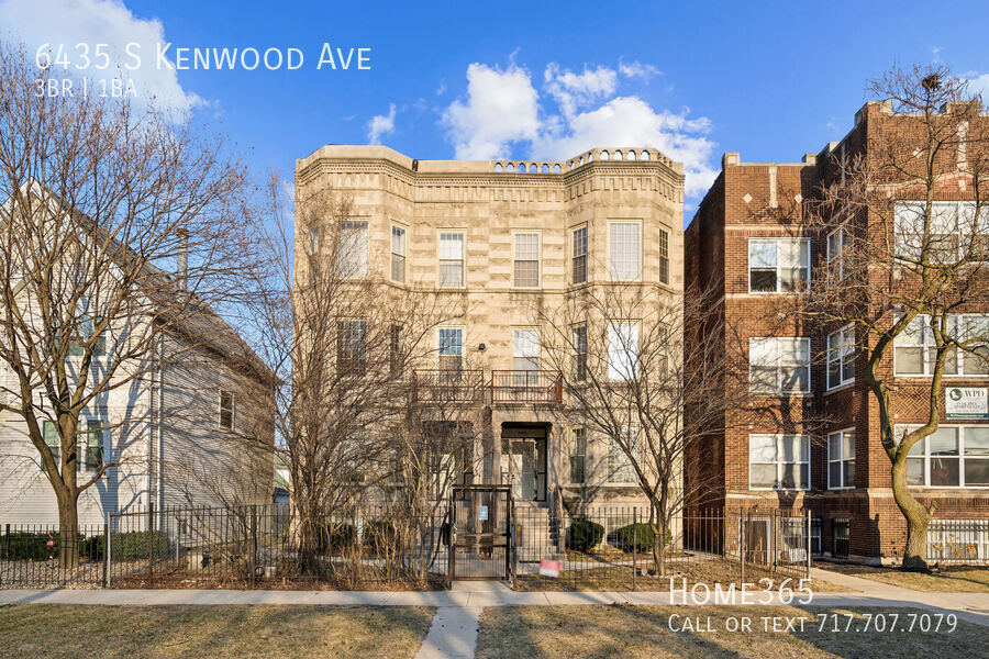 6435 S Kenwood Ave in Chicago, IL - Building Photo