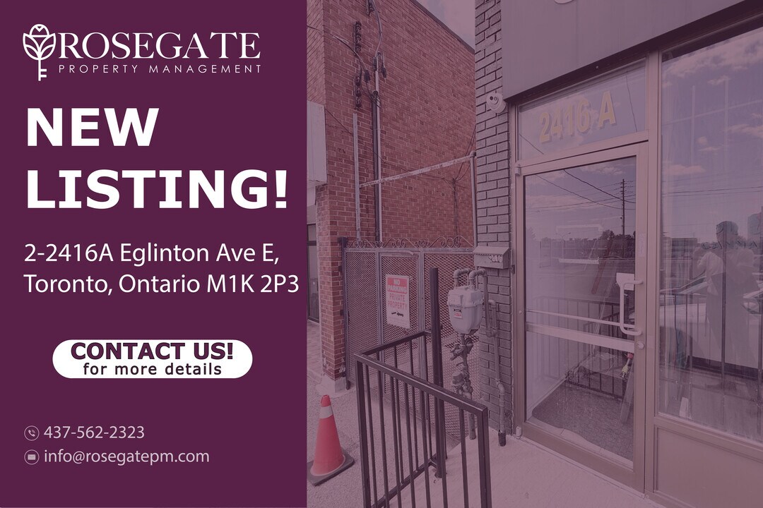 2416A Eglinton Ave E in Toronto, ON - Building Photo