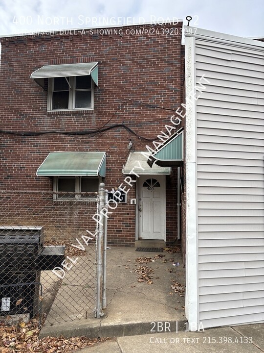 400 N Springfield Rd in Clifton Heights, PA - Building Photo